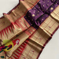 Polka Paithani Silk Sarees