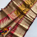 Polka Paithani Silk Sarees