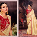 Embroidery Dola Silk Sarees