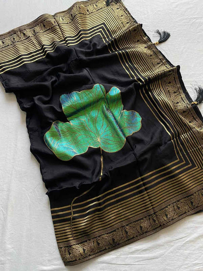 Floral Munga Silk Sarees