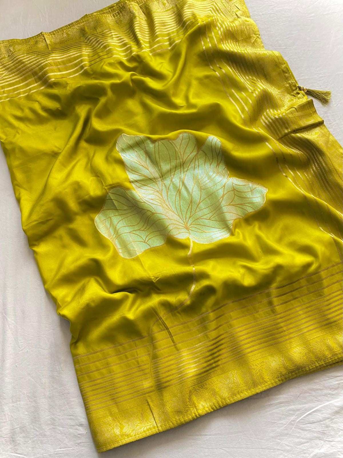 Floral Munga Silk Sarees