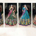 Kalamkari Tussar Silk Lehangas