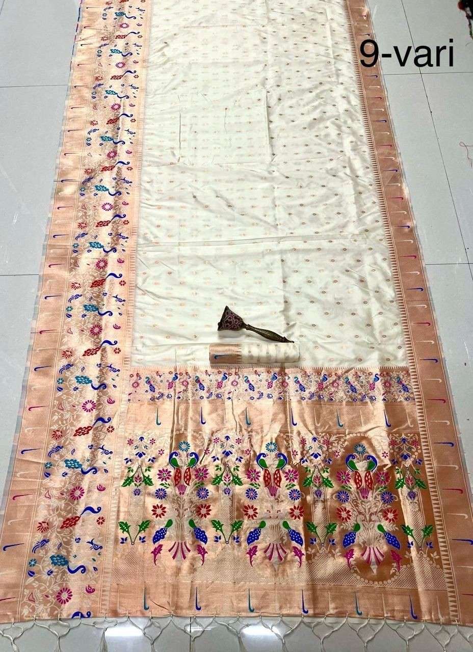Soft Kanjivaram Paithani Silk Sarees