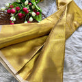 Banarasi Golden Tissue Silk Saree