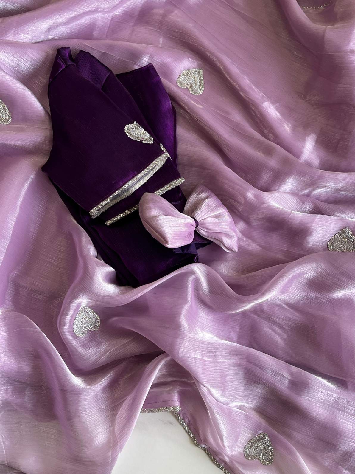 Katli Work Jimmy Choo Saree