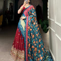 Thread Embroidery Lehengas