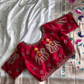 Paithani Muniya Silk Saree