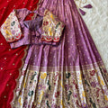 Paithani Tissue Silk Lehangas