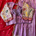 Paithani Tissue Silk Lehangas