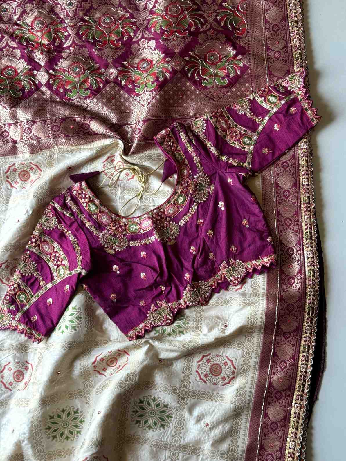 Designer Banarasi Pattu Saree