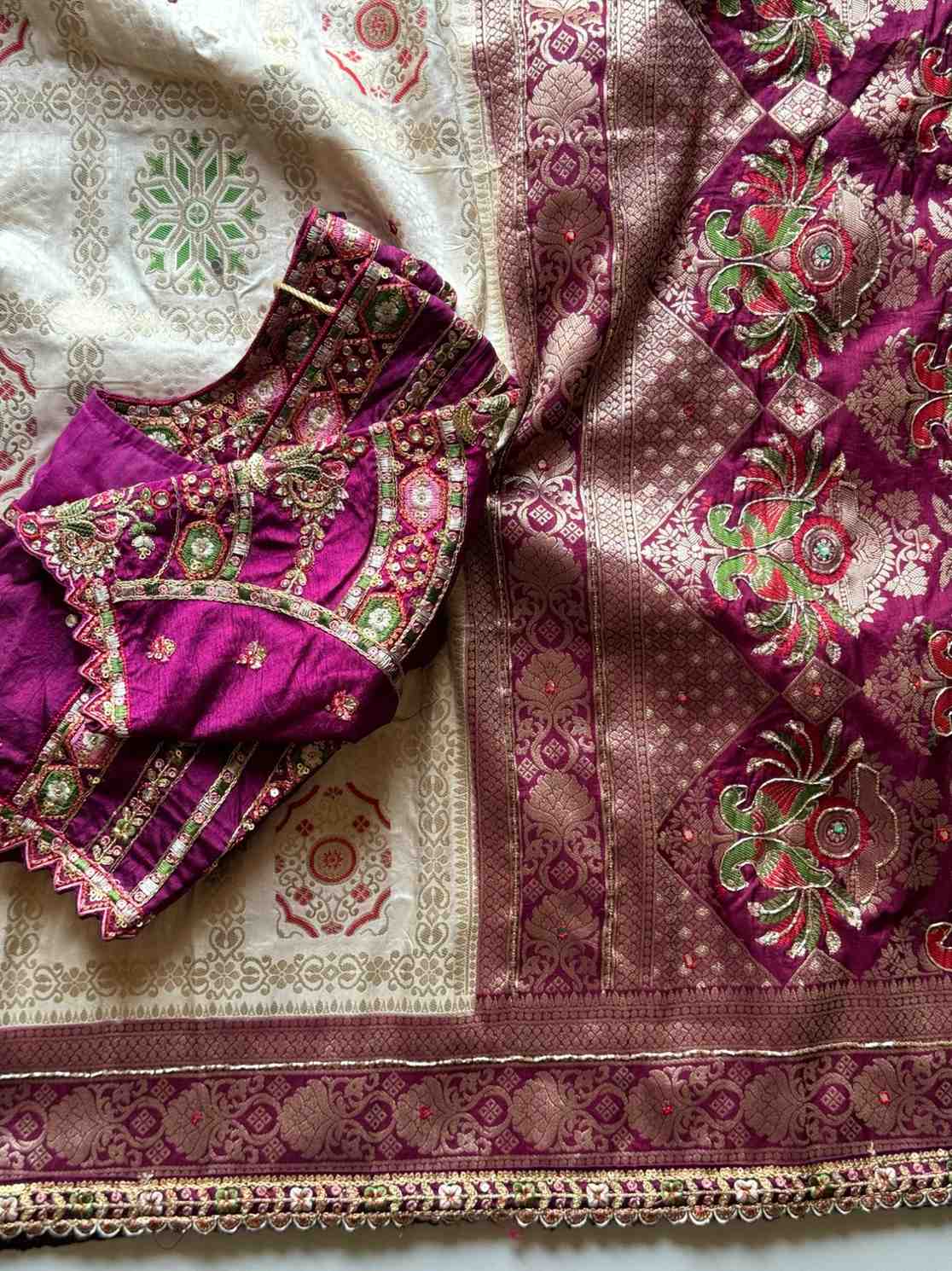Designer Banarasi Pattu Saree