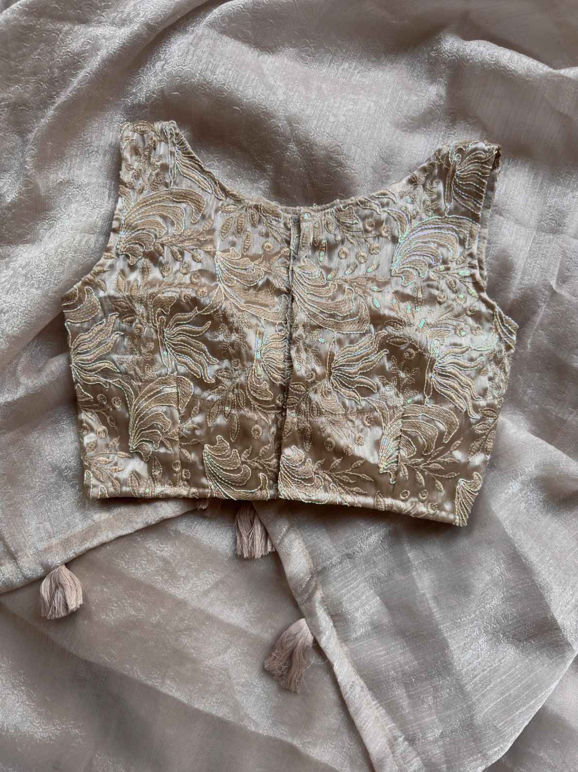 Burberry Emboss Crushed Sarees