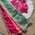 Tabi Silk Embroidery Saree
