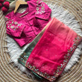 Tabi Silk Embroidery Saree