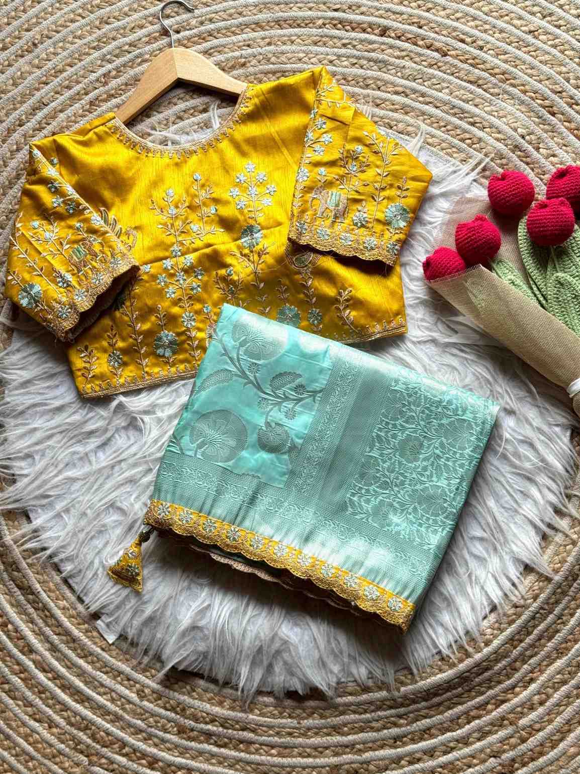 Designer Banarasi Pattu Sarees