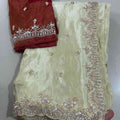 Handwork Tissue Silk Saree