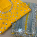 Cutwork Chinnon Silk Sarees