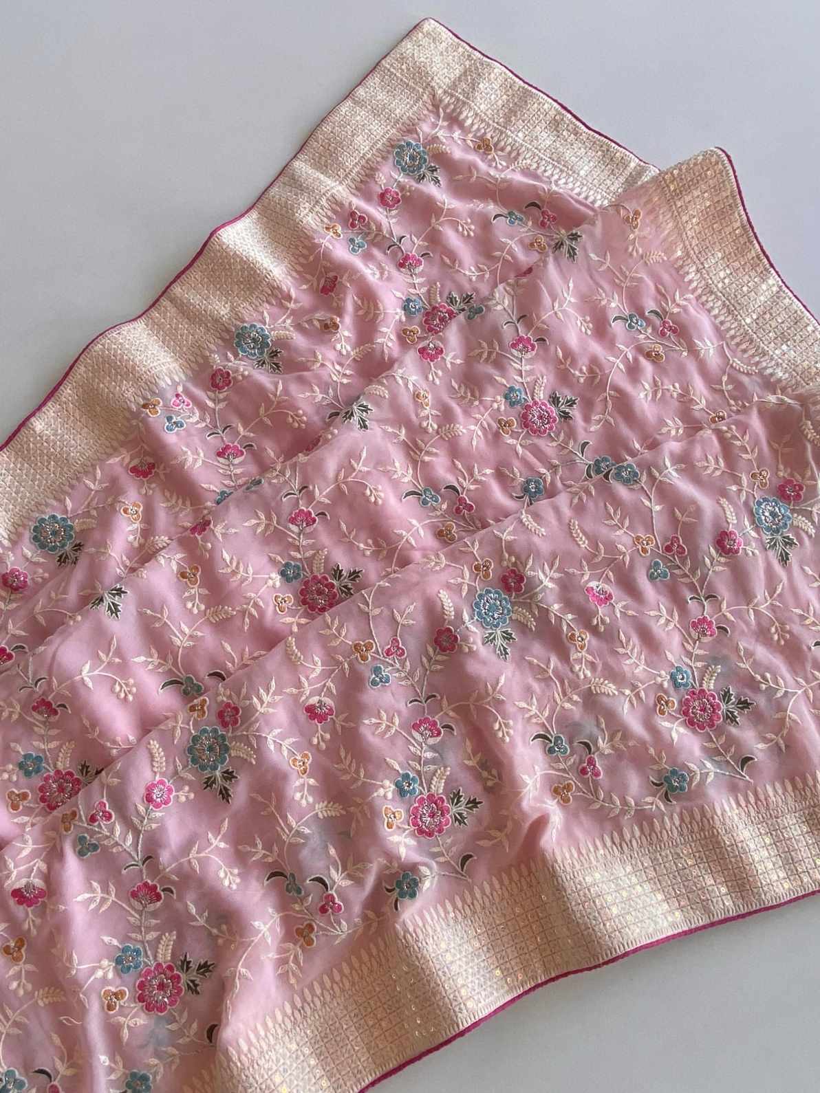 Viscose Georgette Sarees
