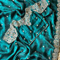 Space Silk Beed Work Saree