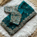 Space Silk Beed Work Saree