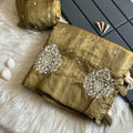 Tussar Jaquard Silk Sarees