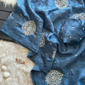 Tussar Jaquard Silk Sarees