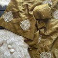 Tussar Jaquard Silk Sarees