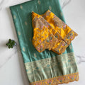 Banarasi Mashru Satin Saree