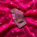 Organza Beed Work Saree