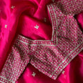 Organza Beed Work Saree