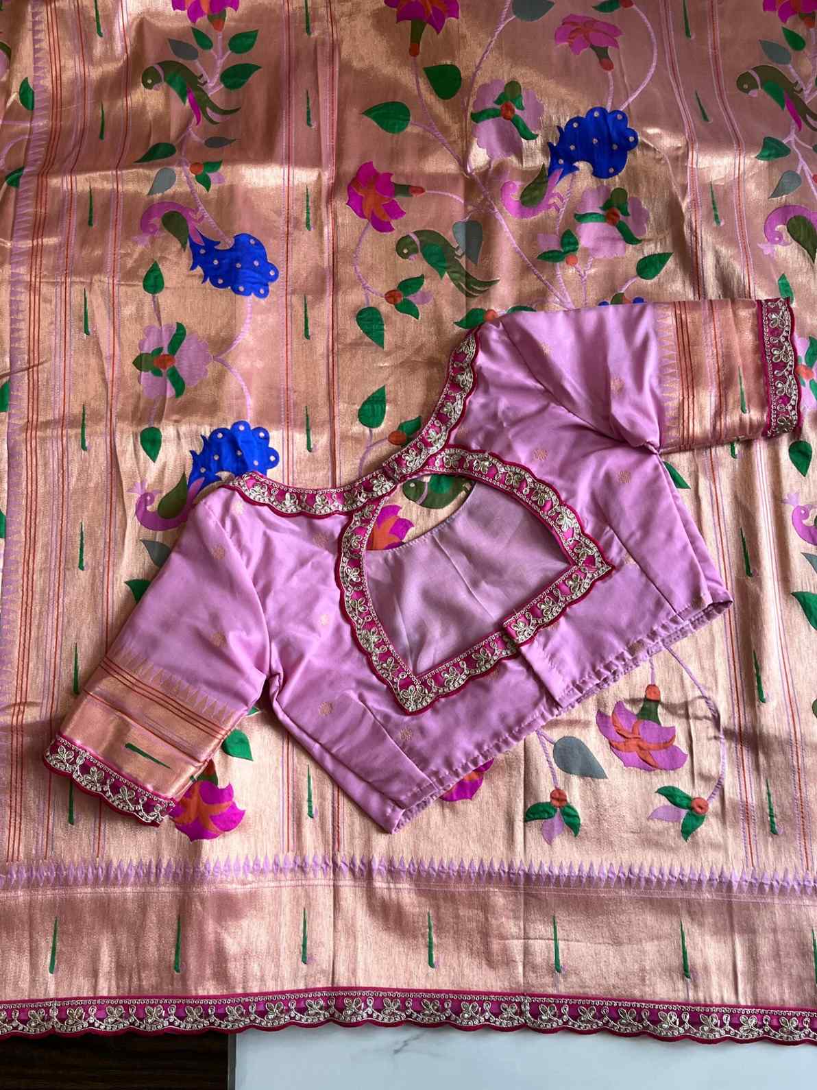 Paithani Banarasi Pattu Saree