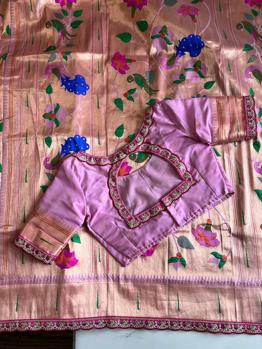 Paithani Banarasi Pattu Saree