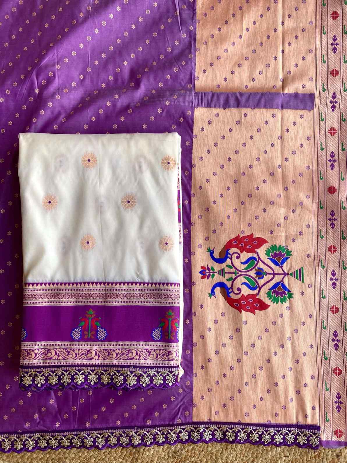 Banarasi Paithani Silk Saree