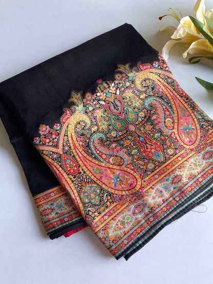 Pashmina Kashmiri Silk Sarees