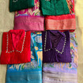 Kalamkari Dola Silk Lehangas