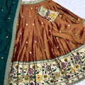 Paithani Tissue Silk Lehengas