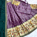 Paithani Tissue Silk Lehengas