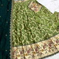 Paithani Tissue Silk Lehengas