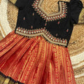 Kid's Semi Kanchi Lehenga