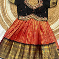Kid's Semi Kanchi Lehenga