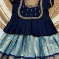 Kid's Semi Kanchi Lehenga