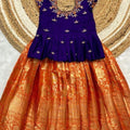 Kid's Semi Kanchi Lehenga