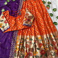 Dola Silk Embroidery Lehenga