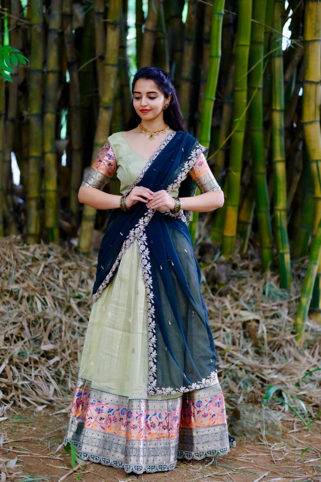 Paithani Doriya Lehengas