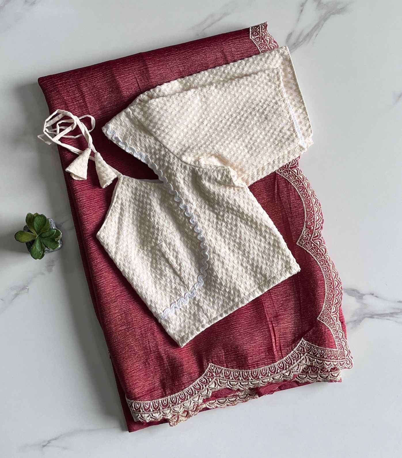 Crunchy Crushed Sarees