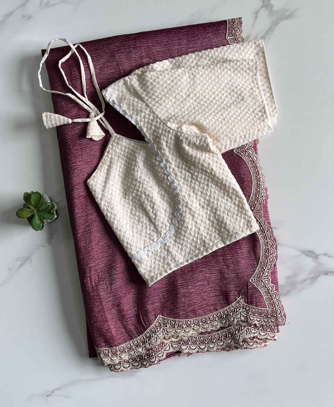 Crunchy Crushed Sarees