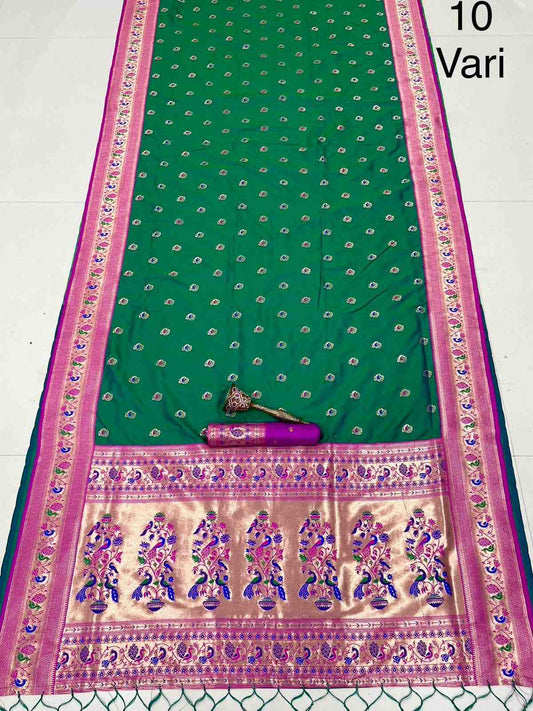 Kanjeevaram Paithani Silk Sarees