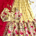 Gold Crush Embroidery Lehengas