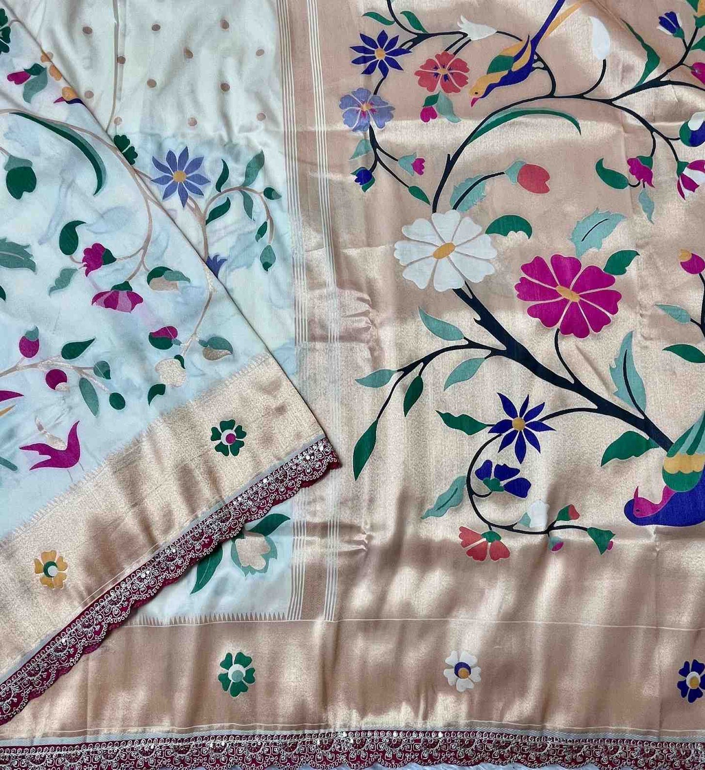 Paithani Scallop Sarees