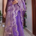 Glass Tissue Silk Sarees